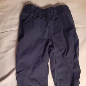 infant pants, dark blue, 9M